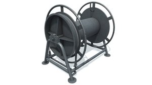 3D модель. Вьюшка "С" серая (шаровый).