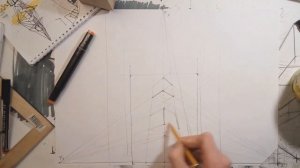 Рисуем перспективу. Три точки схода