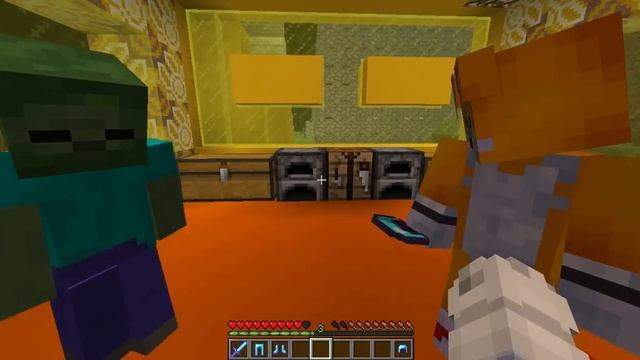 MEHRIBON ZOMBIE?  VAQT MASHINASI 1-QISM  KULGULI VA ACHINARLI VIDEO?  MINECRAFT OZBEKCHA