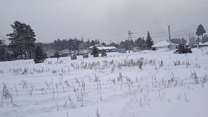 т 25 по снегу 40 см .
