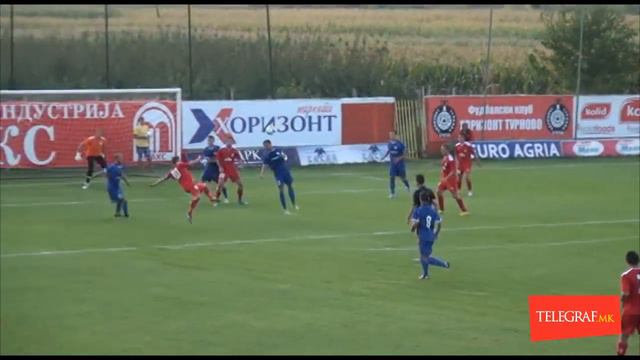 Еврогол на Дејан Блажевски (Хоризонт Турново - Еуромилк 1-1)