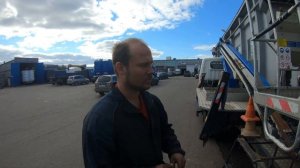 Ремонт гидроцилиндра горизонтирования корзины на автовышке Manotti