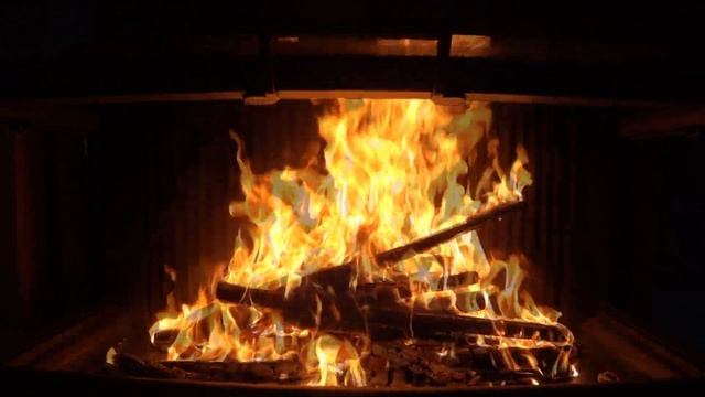 Камин в 4к, Расслабляющее видео, Fireplace, Новогодний камин, New Year's fireplace, огонь, fire смотреть онлайн