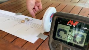 Minelab Gold Monster 1000 Metal Detector's Coil Sensitivity Review on Gold