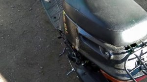 Холодный запуск двигателя скутера Honda Dio AF18 (65 куб.)