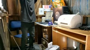 Angry Man's Crazy Office Destruction