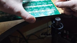 хэш плата т17 реболл. наглядно показываю