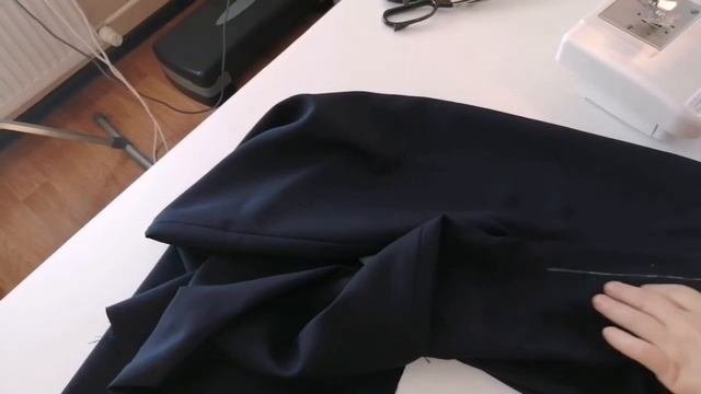 Брюки палаццо для девочки, пошив. Заключительная часть.