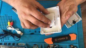 Китайская приставка на 400 игр - ставим батарею 2540mah получаем 22 часа неприрывной работы