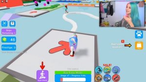 ПАРКУР в РОБЛОКС С ЗАКРЫТЫМИ ГЛАЗАМИ ► Roblox TILKA PLAY ► РОБЛОКС