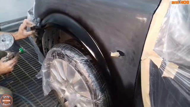 2014 Мерседес Вито. Ремонт и Покраска-4 / 2014 Mercedes Vito. Repair and Painting-4 смотреть онлайн