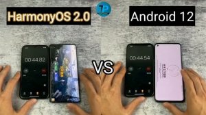 Harmony os 2.0 vs Android 12 Speed test.