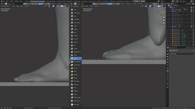 Part 04 - Sculpting The Feet