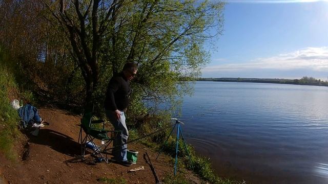 Удачная рыбалка на Москва-реке в мае. Нижнее течение. Фидер. | Feeder fishing. Roach, bream.