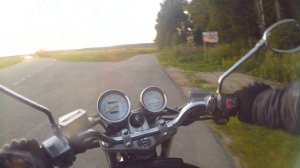 Yamaxa FZX 750 разгон на полшишки