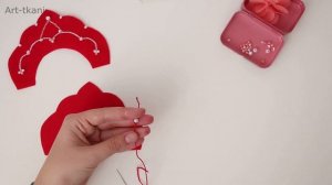 Мастер-класс - Кокошник | Handmade Fabric Toy