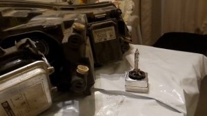 Замена ксенона на Шкода Октавия А5