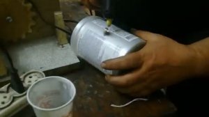 Изготовление стопина малая механизация/Making Black Match  small mechanization