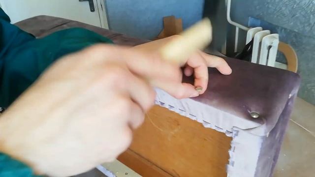 Банкетка своими руками/Пуф/Лофт/DIY смотреть онлайн