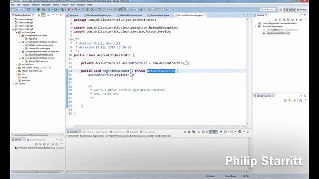 Java Clean Code Tutorial #6 - Exception Handling - Prefer Runtime Exceptions смотреть онлайн
