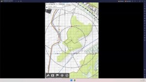 AlpineQuest и печать карты с координатной сеткой