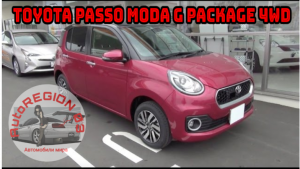 2016 TOYOTA PASSO MODA G Package 4WD.(интерьер и экстерьер) Обзор Японского автомобиля.