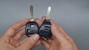 Ключ Тойота Рав4. Замена корпуса автоключа зажигания Toyota Rav4. Купить корпус чип ключа Рав 4 Rav
