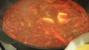 Узбекская шурпа из говядины