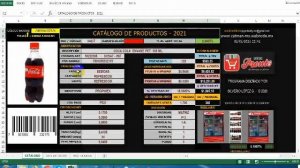 PYMES 2021 - Crea en EXCEL, un Catálogo con foto/imagen de tus productos - Microempresas - CATMAN