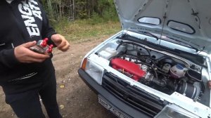 Тренировка  Ваз 2108 раллийная боевая