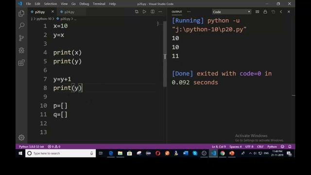 Python Assignment Statements  Python in Bengali