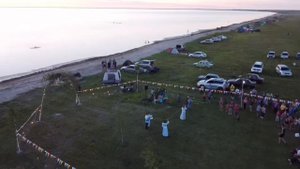 Фестиваль к дню Ивана Купала Новоярково озеро Чаны