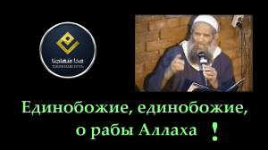 Единобожие, единобожие, о рабы Аллаха! | Шейх Раслян