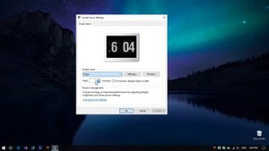 Как поставить часы-заставку на Windows?