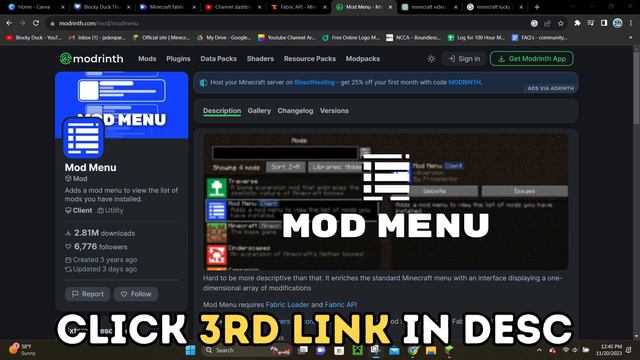 How To Download & Install Mod Menu In Minecraft 1.20.2 смотреть онлайн