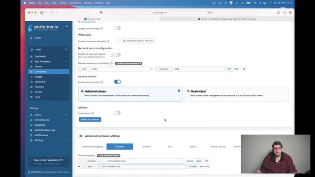 Dozzle auf Synology смотреть онлайн