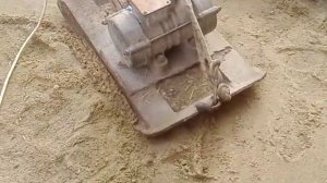 самодельная виброплита трамбовка homemade plate compactor