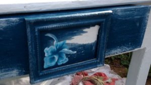 декор старого стола