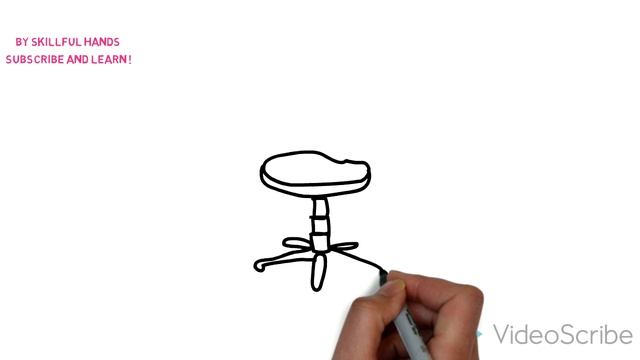 How to Draw a computer chair / Как нарисовать Компьютерное кресло смотреть онлайн