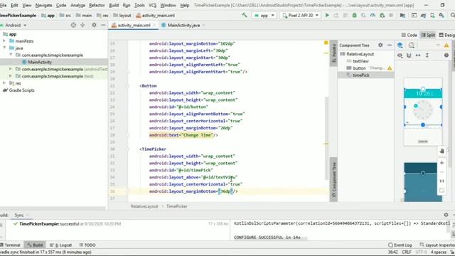How to implement Time Picker Dialog in Android Studio | TimePickerDialog | Techno Trak смотреть онлайн