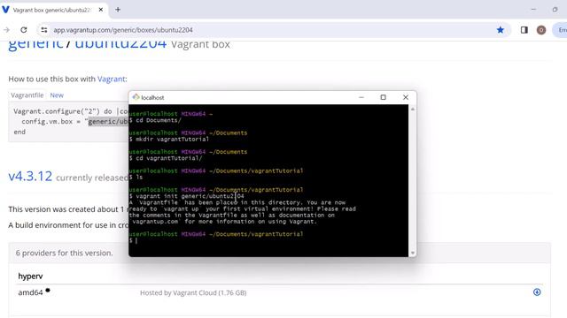 Get Started with Vagrant