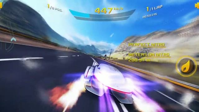 Best Acceleration Car- Mercedes-Benz Silver Lightning: Asphalt 8: Grand Cup смотреть онлайн