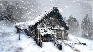 СНЕЖНАЯ БУРЯ на мельнице 2024 для сна. Зимняя буря 2024