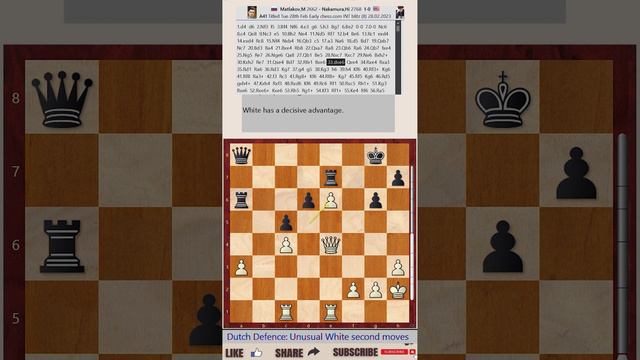 Titled Tue 28th Feb Early - Round 8 || Maxim Matlakov vs Hikaru Nakamura