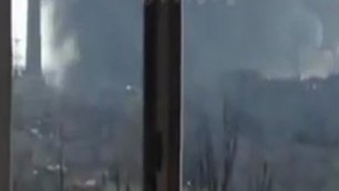 Мощнейшие артиллерийские удары по позициям ВСУ в Артемовске.mkv