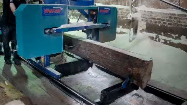 Горизонтальная ленточная пилорама "Ураган" опыт эксплуатации смотреть онлайн