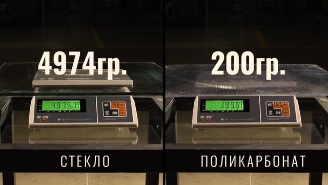 Сотовый поликарбонат Полиджи vs Стекло