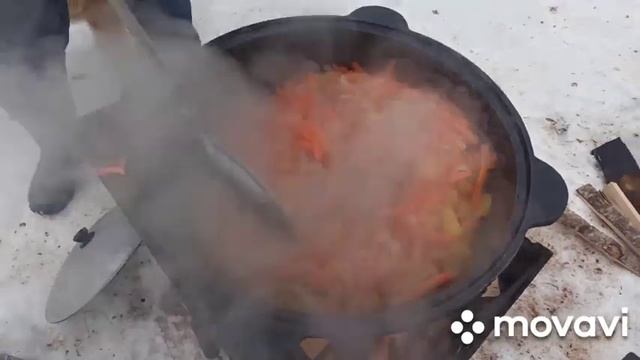 Плов с ТЫКВОЙ в казане