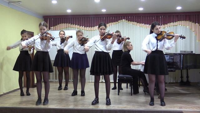 Ансамбль  скрипачей МУДО Веневская ДШИ г. Венев Тульская область