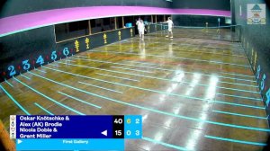 Billy Ross Skinner 2024 - Final Nicola Doble & Grant Miller v Alex Brodie & Oscar Knötschke